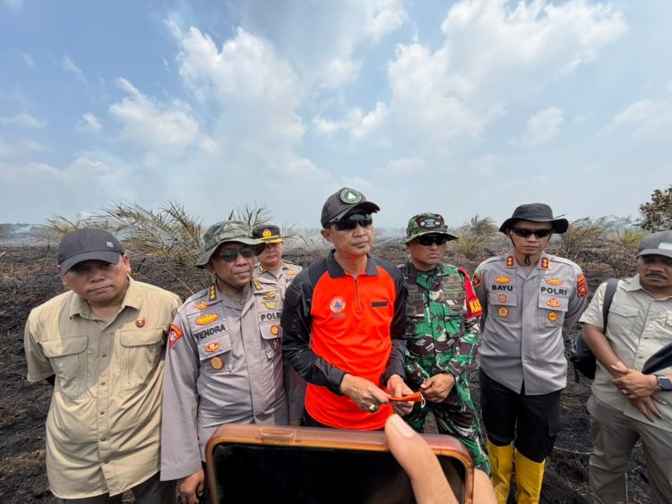 Polda Jambi Pastikan Penanganan Karhutla Sungai Gelam Maksimal. (Foto : ist)