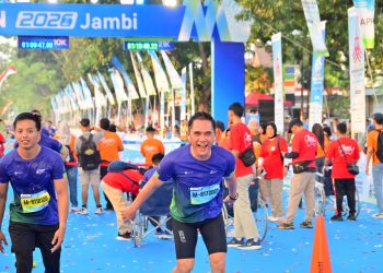 Presisi Merdeka Run 2026 di Jambi Sukses Digelar, Ribuan Peserta Ramaikan Event Nasional. (Foto : ist)