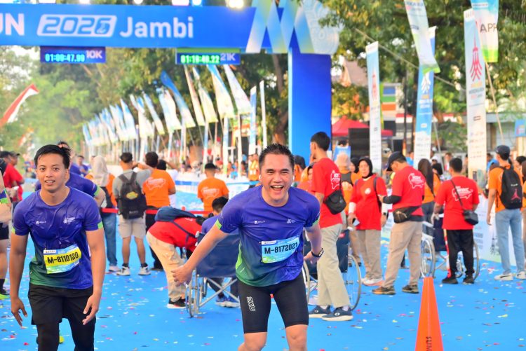 Presisi Merdeka Run 2026 di Jambi Sukses Digelar, Ribuan Peserta Ramaikan Event Nasional. (Foto : ist)