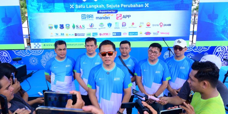 Presisi Merdeka Run 2026 Berlangsung Lancar, Kapolda Jambi Ucapkan Terimakasih dan Apresiasi Dukungan Masyarakat. (Foto : ist)
