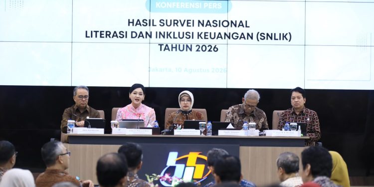 OJK, LPS dan BPS Umumkan
Hasil Survei Nasional Literasi dan Inklusi Keuangan (SNLIK) Tahun 2026. (Foto : ist)