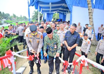 Jembatan Merah Putih Presisi Diresmikan, Pangkas Jarak dan Waktu Tempuh Masyarakat. (Foto : ist)