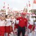 Gubernur Al Haris Gelar 'Gebyar Mahardika Untukmu Negeriku' Pasang 10.000 Bendera Merah Putih di Jembatan Gentala Arasy dan Tempat lainnya. (Foto : ist)