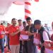 Wakapolda Jambi ikuti Pemasangan 1.000 Bendera Merah Putih Sambut HUT ke-81 Kemerdekaan RI. (Foto : ist)