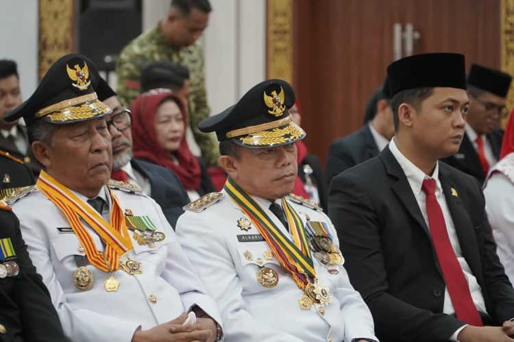 Gubernur Al Haris Ikuti Detik-Detik Proklamasi Kemerdekaan RI Secara Virtual. (Foto : ist)
