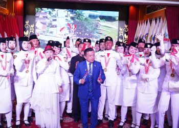 Malam Resepsi Kenegaraan, Gubernur Al Haris Tekankan Peranan Generasi Muda Kader Pewaris Bangsa. (Foto : ist)