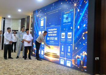 Wagub Sani: Program Kilau Emas Bentuk Komitmen Pemerintah Provinsi Jambi Berikan Apresiasi Bagi Wajib Pajak. (Foto : ist)