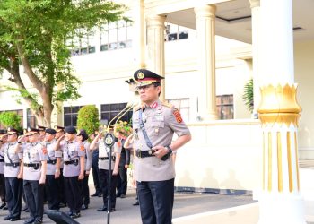 Polda Jambi Gelar Upacara Hari Juang Polri, Kapolda: Jadikan Sejarah sebagai Pedoman Pengabdian. (Foto : ist)