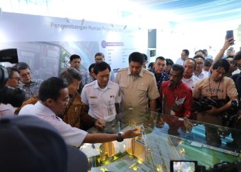 Groundbreaking Hunian Terjangkau, Ketua Satgas Perumahan RI Sampaikan Dukungan Sertipikasi Gratis bagi MBR dari Kementerian ATR/BPN. (Foto : ist)