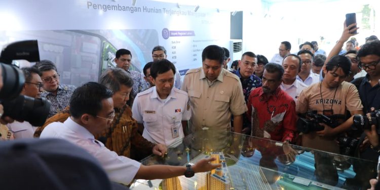 Groundbreaking Hunian Terjangkau, Ketua Satgas Perumahan RI Sampaikan Dukungan Sertipikasi Gratis bagi MBR dari Kementerian ATR/BPN. (Foto : ist)