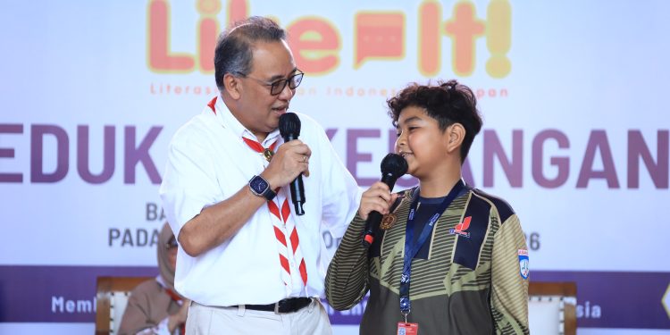 Perkuat Literasi Keuangan Generasi Muda Melalui Pramuka Cerdas Keuangan Di Jambore Nasional XII 2026 Literasi Keuangan Indonesia Terdepan. (Foto : ist)