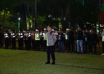 Polda Jambi Perkuat Pengamanan Malam Minggu, 250 Personel Diterjunkan Antisipasi Balap Liar. (Foto : ist)