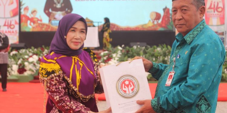 HUT ke-46 Dekranas, Hesti Haris Dorong Kriya Jambi Semakin Inovatif dan Mendunia. (Foto : ist)