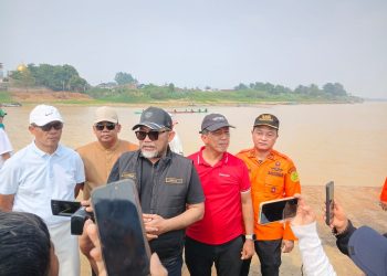 Sekda Sudirman Buka Lomba Pacu Perahu Tradisional Provinsi Jambi 2026. (Foto : ist)