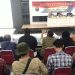 Suasana pertemuan Kapolresta Jambi dan jajaran bersama insan pers. (Foto : Rolan - sinarjambi.com)