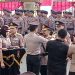Kapolda Jambi memimpin Sertijab Wakapolda Jambi. (Foto : Rolan - sinarjambi.com)