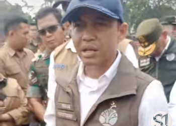 Menhut Raja Juli Antoni. (Foto : Rolan - sinarjambi.com)