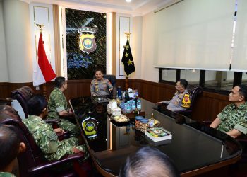 Pangdam XX/TIB Kunjungi Kapolda Jambi, Bahas Perkembangan Kamtibmas di Provinsi Jambi. (Foto : ist)
