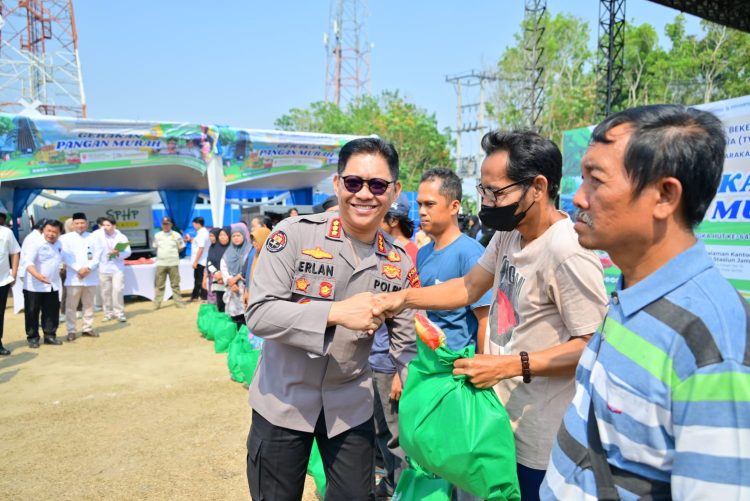 Polda Jambi Dukung Gerakan Pangan Murah, Kabid Humas Hadiri Kegiatan HUT ke-64 LPP TVRI. (Foto : ist)