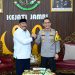 Kapolda Jambi Hadir Langsung ke Kejati, Sampaikan Ucapan Selamat Hari Lahir Kejaksaan RI. (Foto : ist)