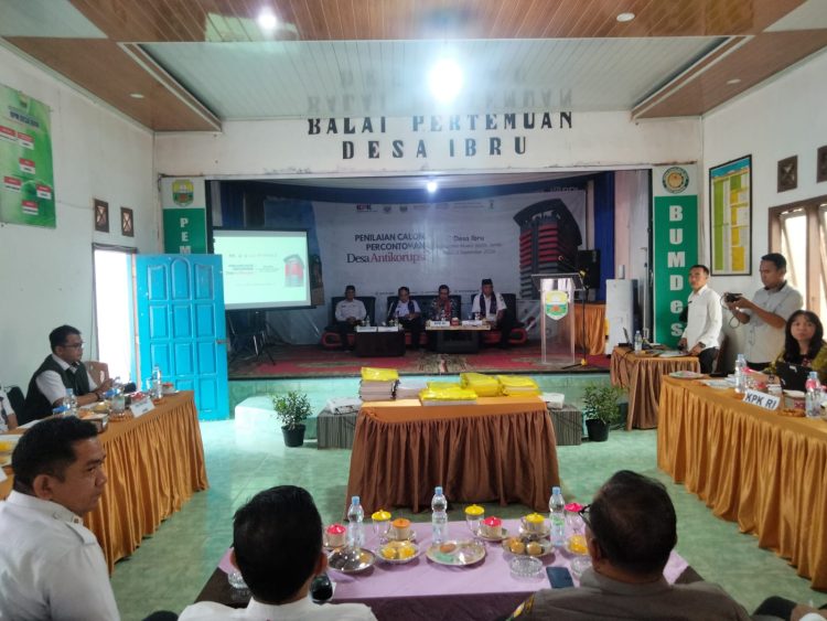 Gubernur: Pemprov Jambi Dukung Penguatan Desa Antikorupsi, Desa Ibru Jadi Calon Percontohan. (Foto : ist)