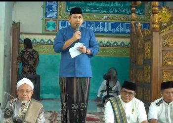 Peringati Maulid Nabi 1448 H, Pemkab Merangin Salurkan Santunan dan Hadirkan Buya Ristawardi. (Foto : ist)
