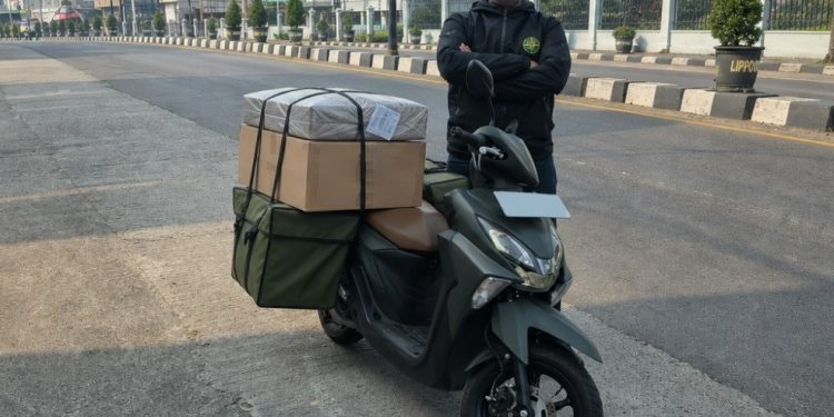 Yamaha Gear Ultima, Rangka Kokoh Jadi Andalan Hadapi Beragam Kondisi Jalan di Jambi. (Foto : ist)
