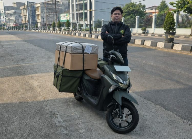 Yamaha Gear Ultima, Rangka Kokoh Jadi Andalan Hadapi Beragam Kondisi Jalan di Jambi. (Foto : ist)