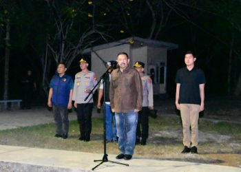 Wakapolda Jambi Pimpin Apel KRYD di Muaro Jambi, Tekankan Tugas Humanis dan Keselamatan. (Foto : ist)