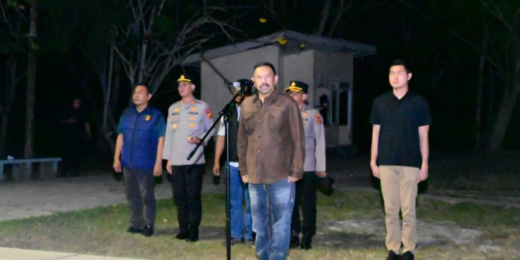 Wakapolda Jambi Pimpin Apel KRYD di Muaro Jambi, Tekankan Tugas Humanis dan Keselamatan. (Foto : ist)