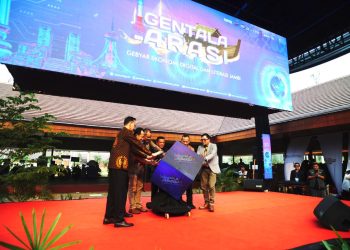 Opening Ceremony GENTALA ARASI FEST 2026 : Jembatani Warisan Peradaban dan Transformasi Digital untuk Mendorong Pertumbuhan Ekonomi Jambi Dalam rangka mendorong pengembangan inovasi, kesadaran, dan literasi masyarakat Jambi mengenai ekonomi dan keuangan digital. (Foto : ist)
