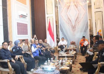 Rakor Bersama Wamen LH, Wagub Sani: Kendalikan Karhutla Harus Libatkan Semua Pihak. (Foto : ist)