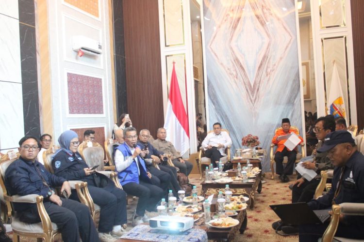Rakor Bersama Wamen LH, Wagub Sani: Kendalikan Karhutla Harus Libatkan Semua Pihak. (Foto : ist)