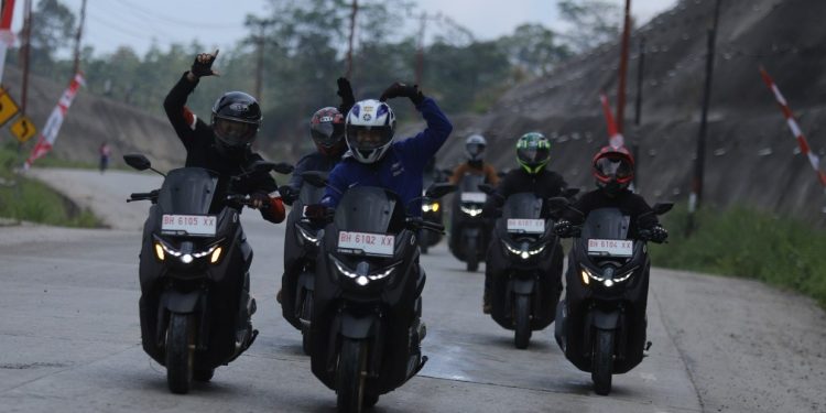 YAMAHA NMAX TURBO, Evolusi Skutik Premium Yamaha untuk Mobilitas Warga Jambi. (Foto : ist)