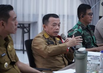 Karhutla Batang Hari Belum Padam, Gubernur Al Haris Perkuat Operasi Darat dan Udara. (Foto : ist)