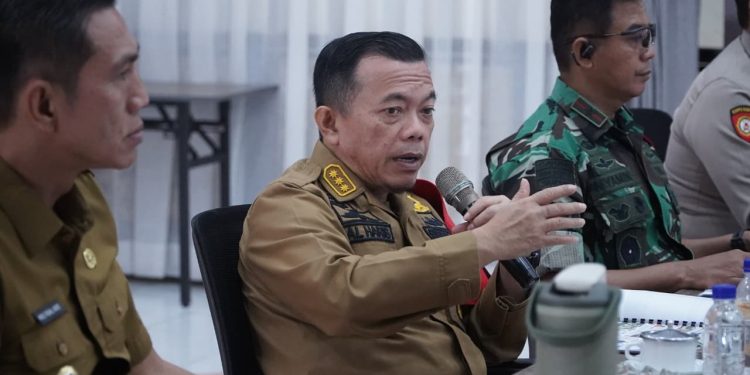 Karhutla Batang Hari Belum Padam, Gubernur Al Haris Perkuat Operasi Darat dan Udara. (Foto : ist)