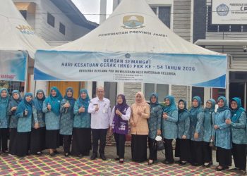 Rabu Berkah, TP-PKK Jambi Perkuat Sinergi Perumahan Layak dan Kepedulian Sosial. (Foto : ist)