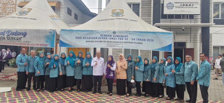 Rabu Berkah, TP-PKK Jambi Perkuat Sinergi Perumahan Layak dan Kepedulian Sosial. (Foto : ist)