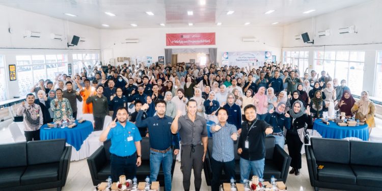 Program kebugaran "Zona 1 Shape Up 2026" merupakan komitmen PHR Zona 1 membangun budaya hidup sehat pekerja sebagai investasi jangka panjang keberlanjutan operasional. (Foto : ist)