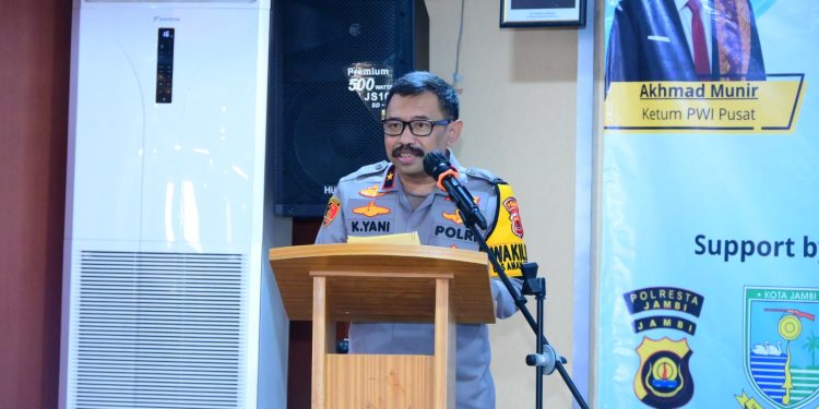 UKW PWI Kota Jambi Dimulai, Kapolda Tekankan Profesionalisme dan Integritas Pers. (Foto : ist)