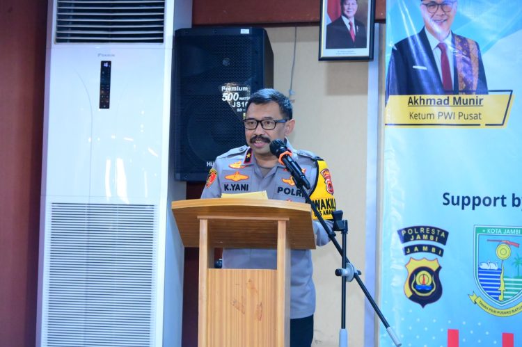 UKW PWI Kota Jambi Dimulai, Kapolda Tekankan Profesionalisme dan Integritas Pers. (Foto : ist)