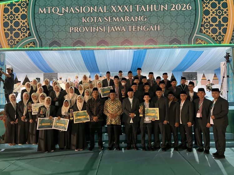 P
MTQ Nasional XXXI Ditutup, Kafilah Jambi Bertengger di Peringkat ke-13 Nasional. (Foto : ist)