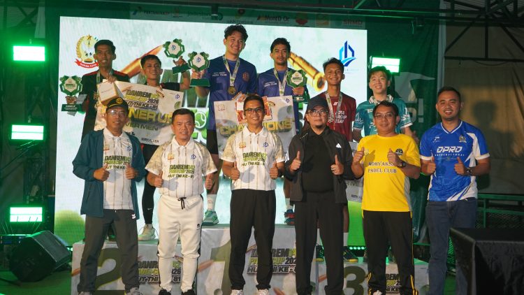 Gubernur Al Haris Tutup Danrem 042/Gapu Padel Cup 2026. (Foto : ist)
