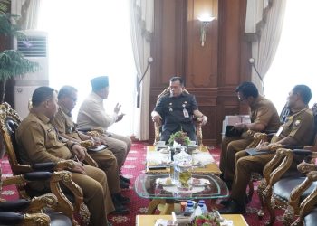 Gubernur Al Haris Terima Audiensi Kanwil Kementerian HAM Jambi, Bahas Persiapan Kunjungan Menteri HAM RI. (Foto : ist)