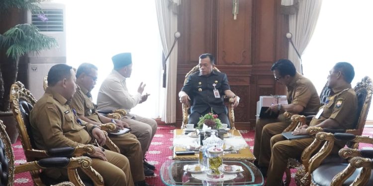 Gubernur Al Haris Terima Audiensi Kanwil Kementerian HAM Jambi, Bahas Persiapan Kunjungan Menteri HAM RI. (Foto : ist)
