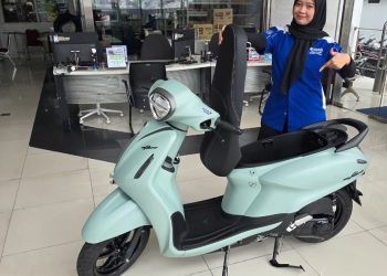 Yamaha Grand Filano, Bagasi 27 Liter Bantu Mobilitas Pengendara di Jambi. (Foto : ist)