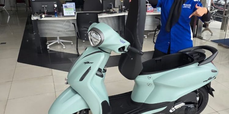 Yamaha Grand Filano, Bagasi 27 Liter Bantu Mobilitas Pengendara di Jambi. (Foto : ist)