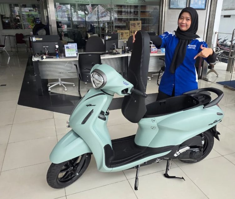 Yamaha Grand Filano, Bagasi 27 Liter Bantu Mobilitas Pengendara di Jambi. (Foto : ist)