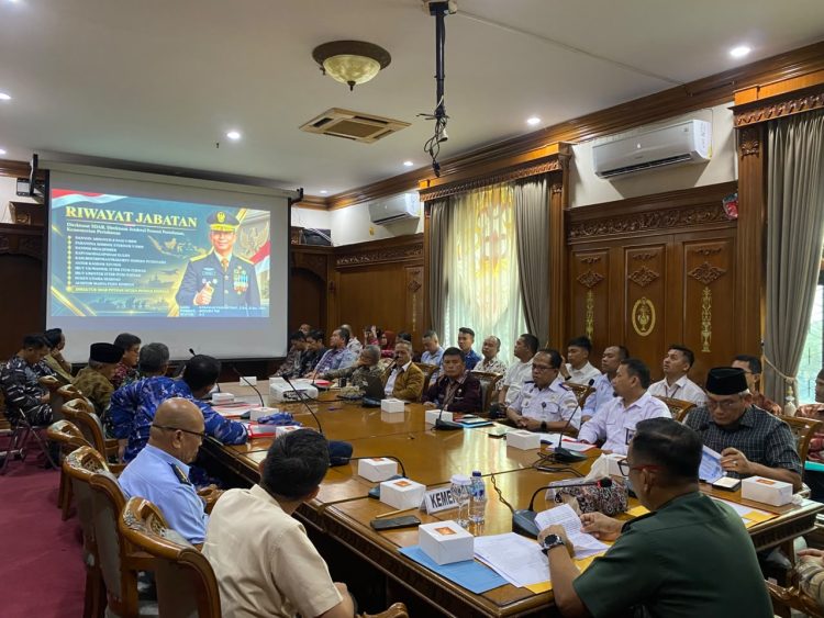 Pemprov Jambi Siap Dukung Asistensi Potensi Komponen Pendukung Pertahanan Negara. (Foto : ist)
