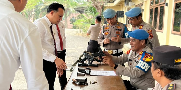 Bidpropam Polda Jambi Gelar Gaktiblin di Polres Muaro Jambi, Perkuat Disiplin dan Profesionalisme Personel. (Foto : ist)